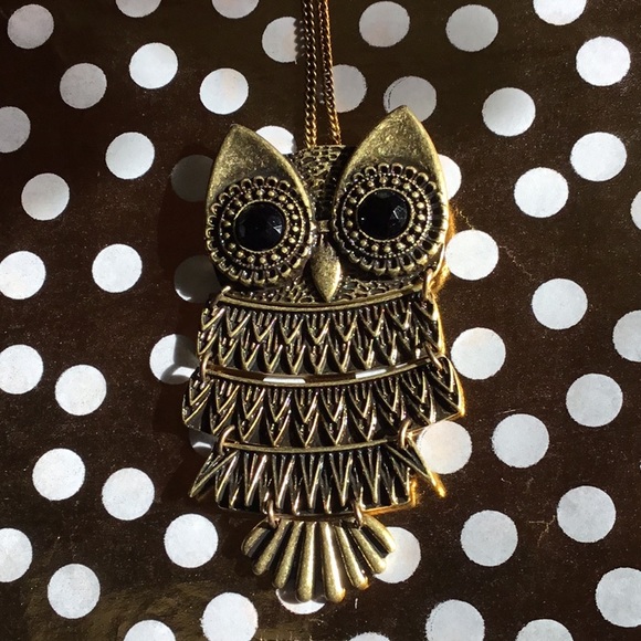 Owl necklace - Picture 4 of 8